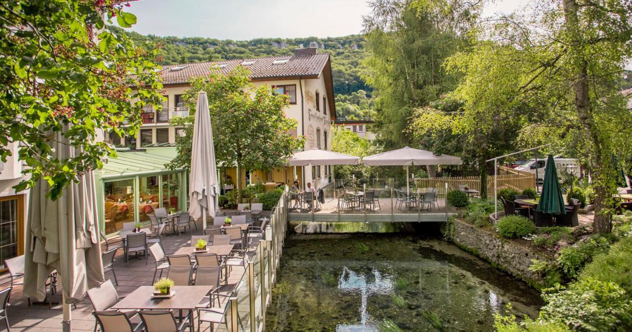 Forellenhof Roessle Hotel & Restaurant Lichtenstein  Dış mekan fotoğraf
